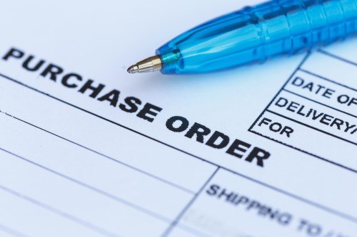 What is a purchase order number