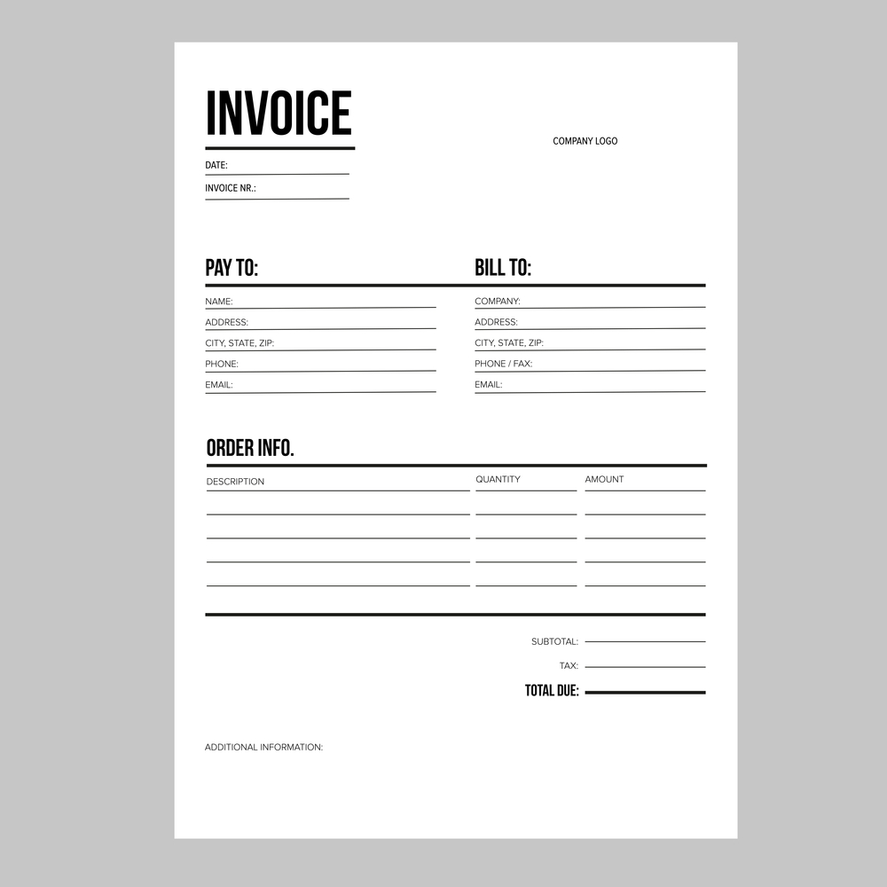 What Is An Invoice Header